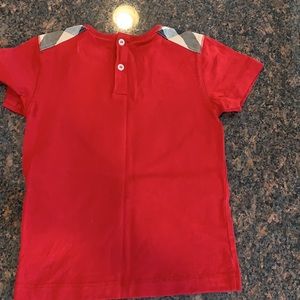 Size 2t authentic Burberry shirt